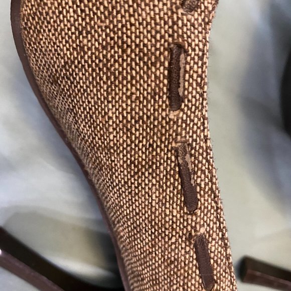 Maurices Brown Tweedy High Heeled Pumps~8 - Picture 7 of 14